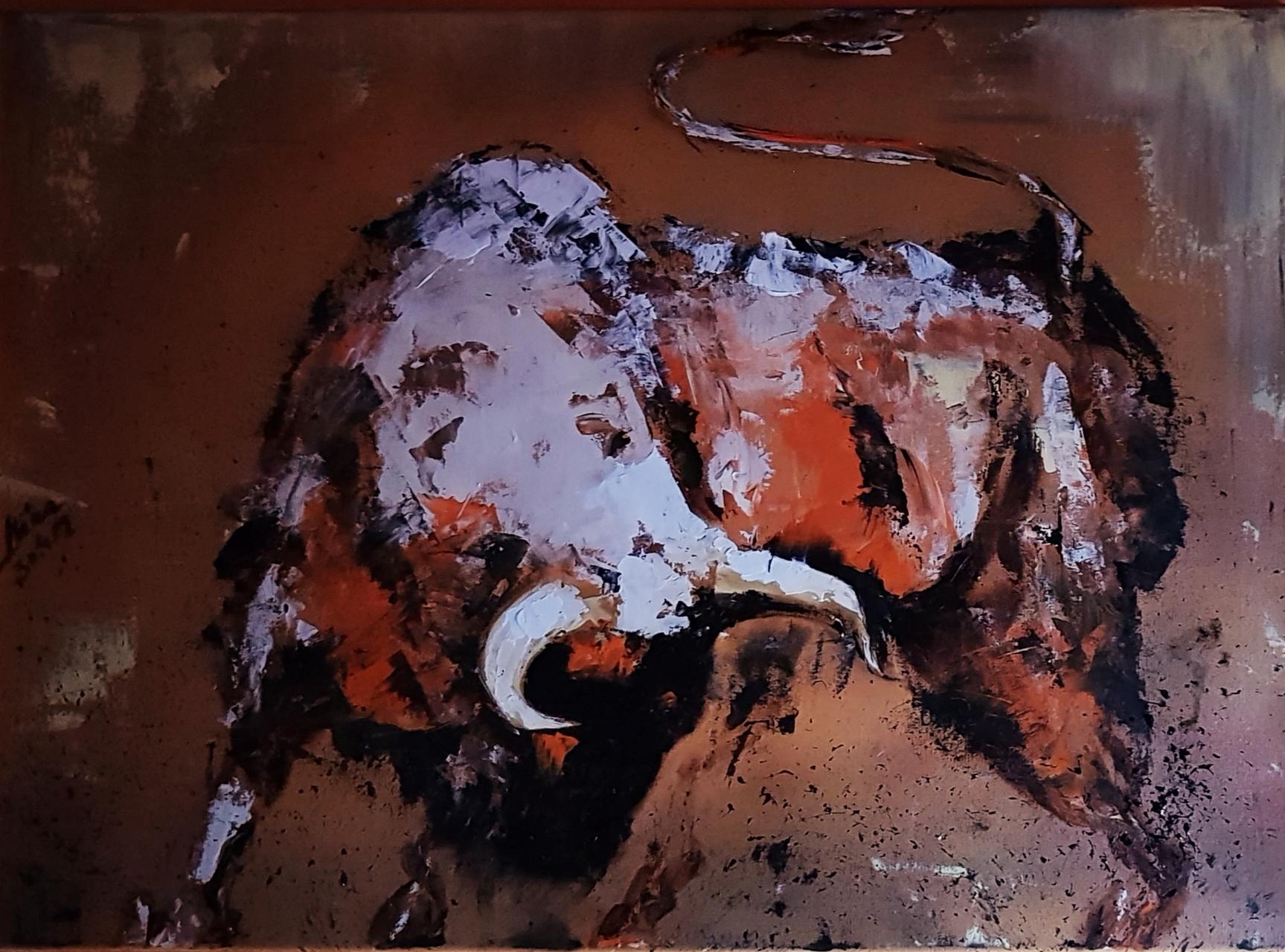 ArteDiAlina.com painting: let's play seriously